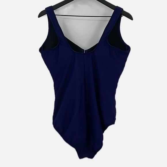 Miraclesuit 2023 Solid One Piece Plus Size Swim Suit in Cobalt - Size 20W - Picture 3 of 8